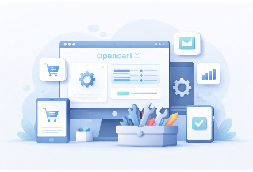 Установка и настройка модулей OpenCart