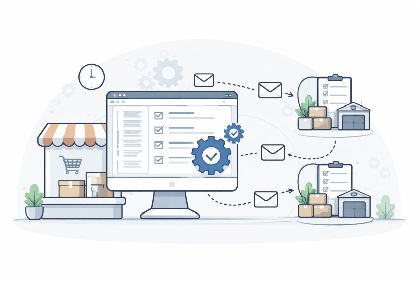 Автоматическая отправка заказов поставщикам в OpenCart
