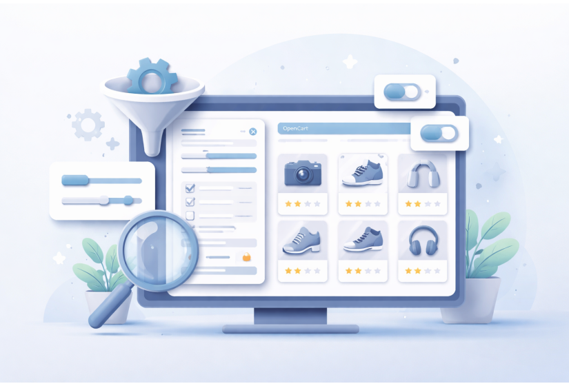Разработка фильтров товаров OpenCart