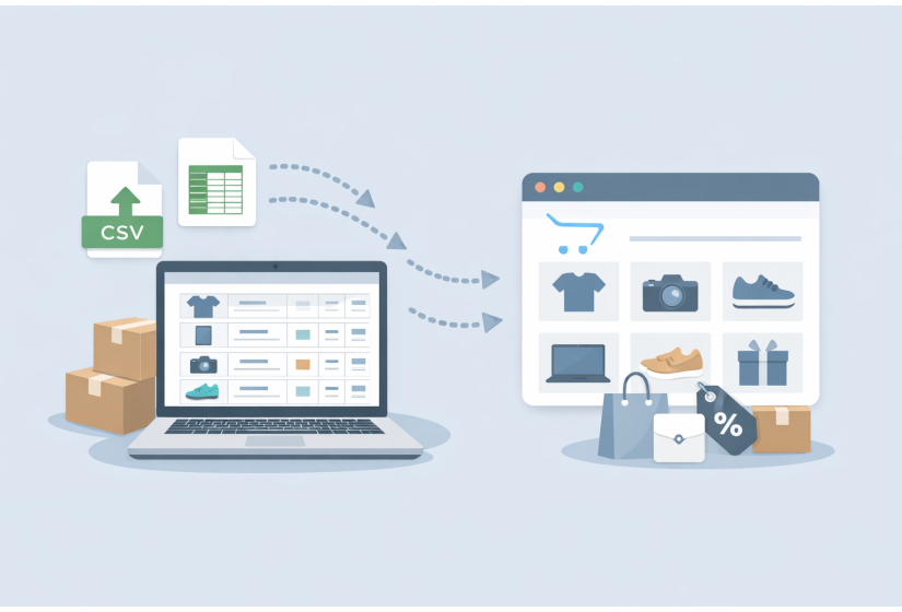 Массовая загрузка и импорт товаров в OpenCart