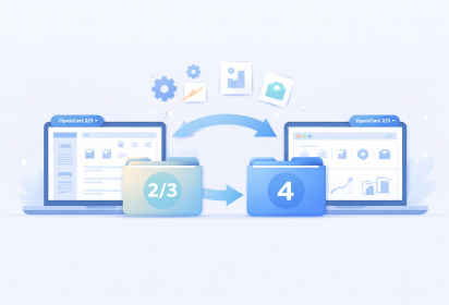 Миграция с OpenCart 2 или 3 на OpenCart 4