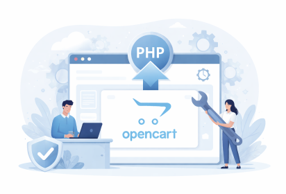 Обновление PHP для OpenCart