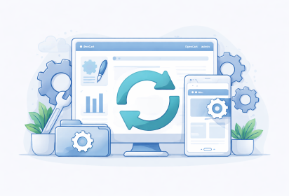 Обновление модулей и шаблонов OpenCart