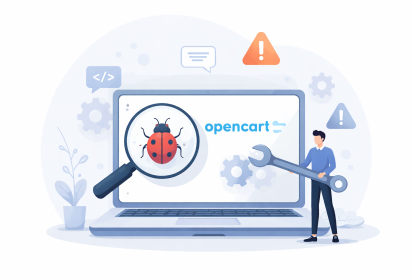 Исправление ошибок и багов OpenCart