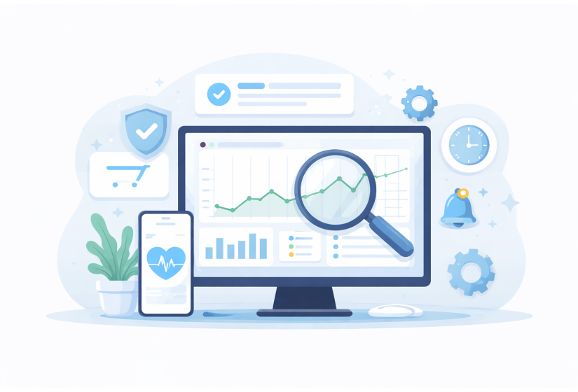 Мониторинг работоспособности сайта OpenCart