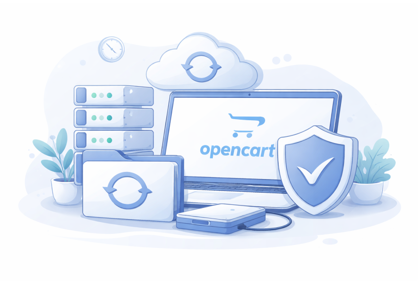 Резервное копирование OpenCart