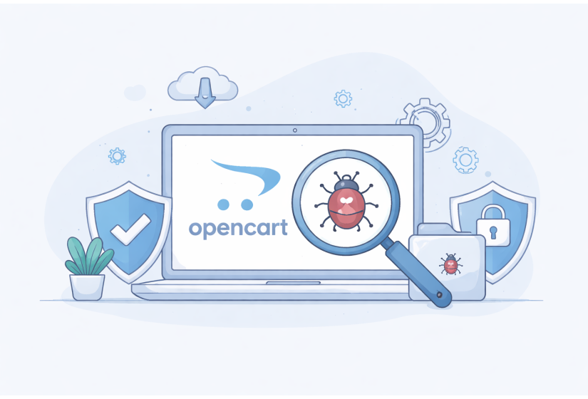 Удаление вирусов с сайта OpenCart
