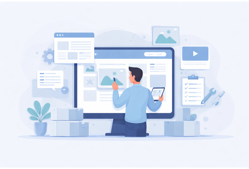 Контентная поддержка магазина