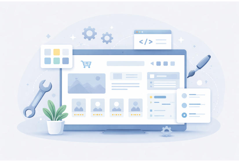 Настройка шаблона OpenCart