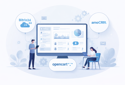 Интеграция с CRM (Bitrix24, AmoCRM)