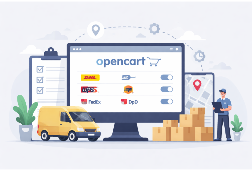 Интеграция служб доставки в OpenCart