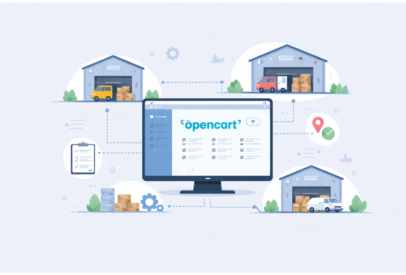 Мультисклад для OpenCart